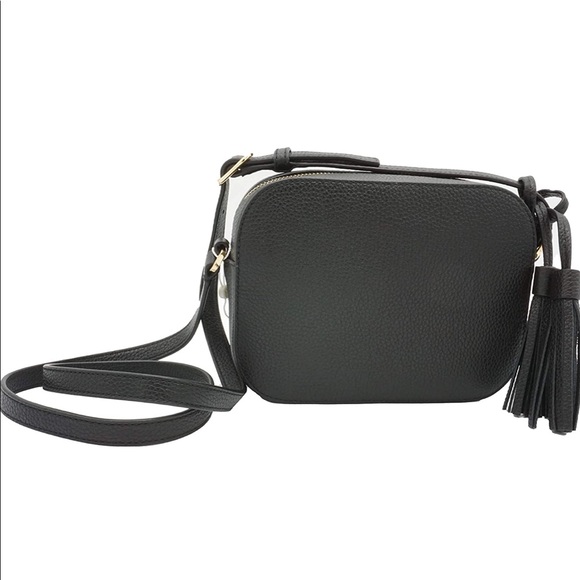 Tory Burch Thea Camera Crossbody Black Bag - Picture 4 of 12